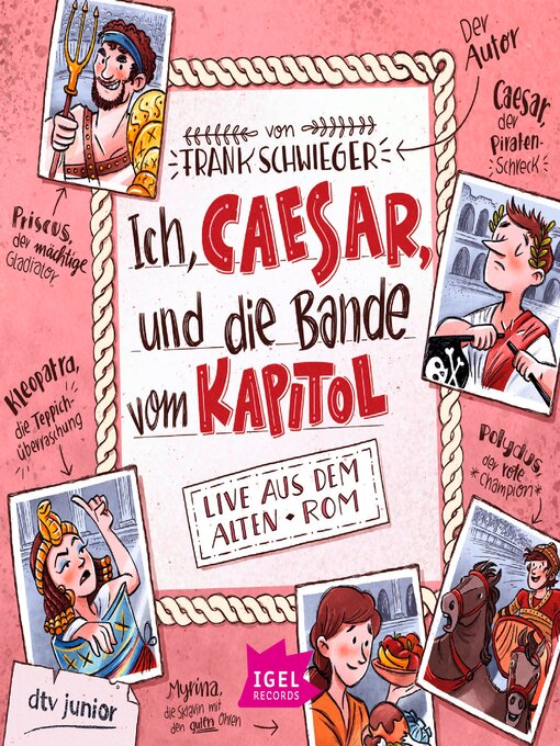 Titeldetails für Ich, Caesar, und die Bande vom Kapitol nach Frank Schwieger - Verfügbar